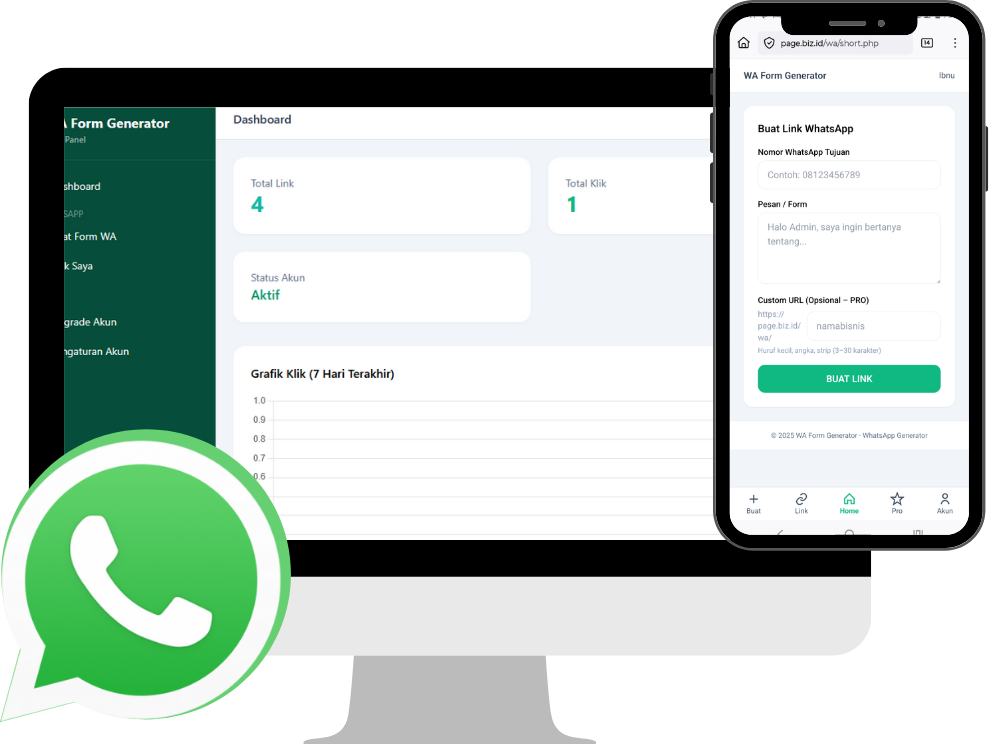 WhatsApp Link Generator